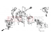 HONDA VT1100CH Shadow 1987 F-18 BATTERY / CONTROLLER