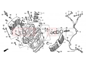 HONDA VT1100CJ Shadow 1988 E-2 CYLINDER HEAD (FRONT)
