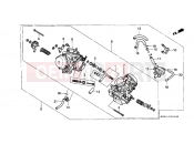 HONDA VT1100CN Shadow 1992 E-20 CARBURETOR (ED.)