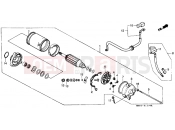 HONDA VT1100CP Shadow 1993 E-12 STARTER ENGINE