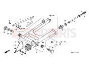 HONDA VT1100CP Shadow 1993 F-23 SWING ARM