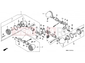HONDA VT1100CP Shadow 1993 F-26 FLASHING