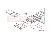 HONDA VT1100CP Shadow 1993 F-31 TOOLS