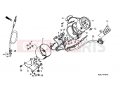HONDA VT1100CS Shadow 1995 F-2 METER (VT1100CS / CT)