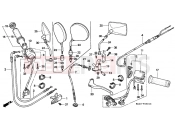 HONDA VT1100CV Shadow 1997 F-3-1 SWITCH / CABLE (VT1100CV / CW / C2)
