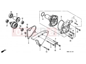 HONDA VT1100D2X Shadow 1999 E-11 WATER PUMP