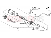 HONDA VT1100D2X Shadow 1999 E-12 STARTER ENGINE