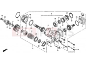 HONDA VT1100D2X Shadow 1999 E-19 PTO SHAFT