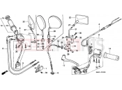HONDA VT1100D2X Shadow 1999 F-3 SWITCH / CABLE