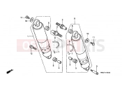 HONDA VT1100D2X Shadow 1999 F-24 REAR SHOCK ABSORBER