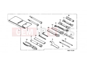 HONDA VT1100D2X Shadow 1999 F-32 TOOLS