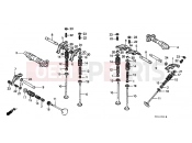 HONDA VT600CK Shadow 1989 E-4 CAMSHAFT / VALVE