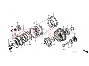 HONDA VT600CK Shadow 1989 E-7 CLUTCH