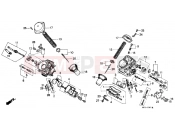 HONDA VT600CK Shadow 1989 E-18-1 CARBURETOR (PARTS)