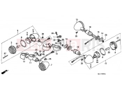 HONDA VT600CK Shadow 1989 F-24 FLASHING