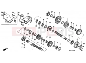 HONDA VT600CL Shadow 1990 E-15 TRANSMISSION