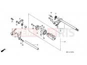 HONDA VT600CL Shadow 1990 E-16 TRANSMISSION DRUM