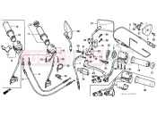 HONDA VT600CL Shadow 1990 F-3 SWITCH / CABLE