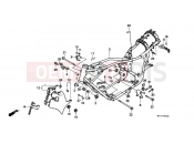 HONDA VT600CL Shadow 1990 F-28 FRAME HOUSING