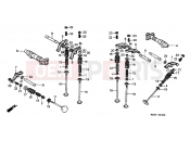 HONDA VT600CS Shadow 1995 E-3 CAMSHAFT / VALVE