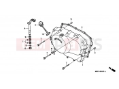 HONDA VT600CS Shadow 1995 E-6 RIGHT CRANKSHAFT COVER