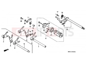 HONDA VT600CS Shadow 1995 E-16 TRANSMISSION DRUM