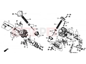 HONDA VT600CS Shadow 1995 E-18-1 CARBURETOR (PARTS)