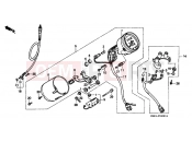 HONDA VT600CS Shadow 1995 F-2 METER