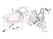 HONDA VT600CS Shadow 1995 F-14 SEAT