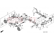 HONDA VT600CS Shadow 1995 F-24 FLASHING
