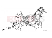 HONDA VT600CS Shadow 1995 F-28 FRAME HOUSING