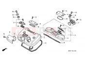 HONDA VT600CV Shadow 1997 E-1 VALVE COVER