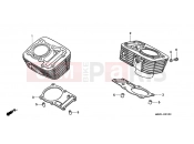 HONDA VT600CV Shadow 1997 E-5 CYLINDER