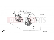 HONDA VT600CV Shadow 1997 E-18 CARBURETOR (DOUBLE) (ED.)