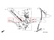 HONDA VT600CV Shadow 1997 F-4 FRONT MASTER CYLINDER