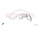 HONDA VT600CV Shadow 1997 F-7 FRONT FENDER