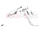 HONDA VT600CV Shadow 1997 F-20 SUPPORT (1)