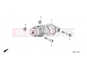 HONDA VT600CV Shadow 1997 F-22 REAR SHOCK ABSORBER