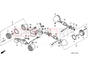 HONDA VT600CV Shadow 1997 F-24 FLASHING (1)