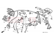 HONDA VT600CV Shadow 1997 F-27 WIRING HARNESS