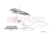 HONDA VT600CV Shadow 1997 SIGN F-32-1 (2)