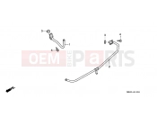 HONDA VT600CV Shadow 1997 E-19 AIRWAY PIPE