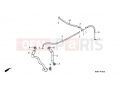 HONDA VT600CV Shadow 1997 F-33 ​​AIR INTAKE VALVE PIPE