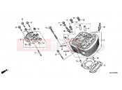 HONDA VT750C2BE Shadow 2014 E-2 ELSŐ HENGERFEJ