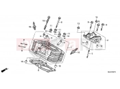HONDA VT750C2BE Shadow 2014 E-2-10 HÁTSÓ HENGERFEJ