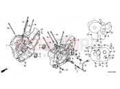 HONDA VT750C2BE Shadow 2014 E-15 FORGATTYÚHÁZ (VT750CS/C2B/C2S/C)