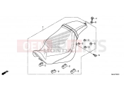 HONDA VT750C2BE Shadow 2014 F-23-1 ÜLÉS (VT750C2B/C2S)