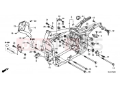 HONDA VT750C2BE Shadow 2014 F-39 KERETHÁZ (VT750CS/C2B/C2S/C)