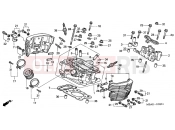 HONDA VT750C3Y Shadow 2000 E-2-1 CYLINDER HEAD (REAR)
