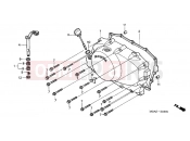 HONDA VT750C3Y Shadow 2000 E-6 RIGHT CRANKSHAFT COVER